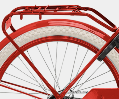 Cargo Carriers For Junior Bicycles - Red color