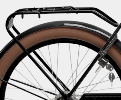 Cargo carriers for adult bicycles - Black color